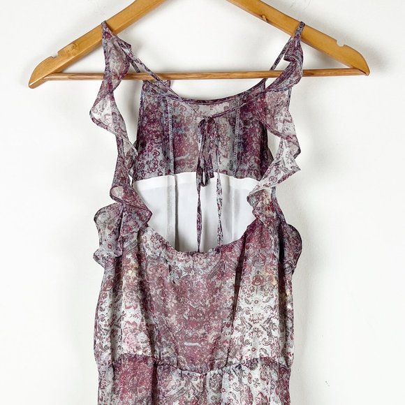 BCBGeneration Sleeveless Ruffle Dress S - Picture 4 of 4